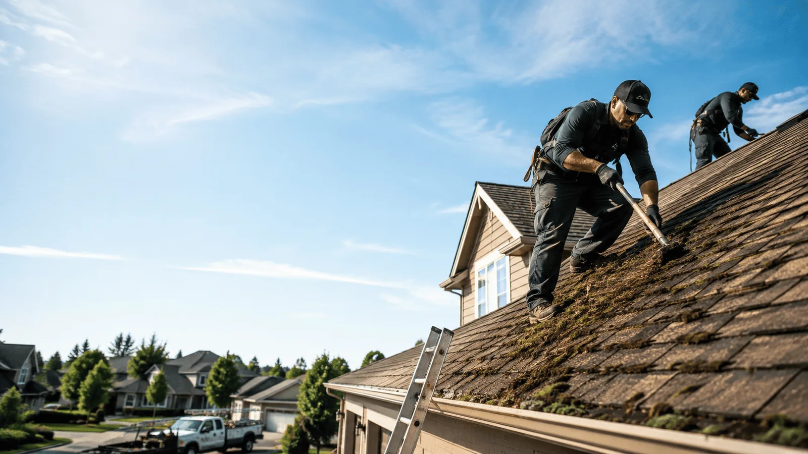 Roof Moss Removal in Wann, OK near me